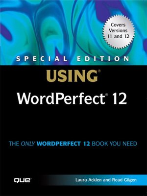 cover image of Special Edition Using WordPerfect 12